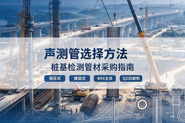 梁河声测管选型标准