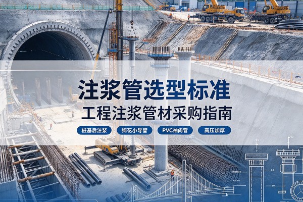 梁河注浆管选型标准